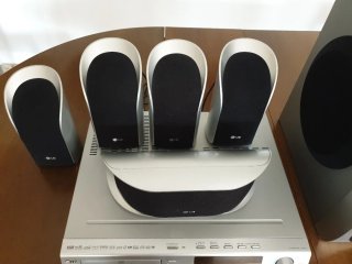 Equipo Sonido LG Barra y Subwoofer