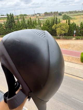Casco Hípica Fouganza Negro