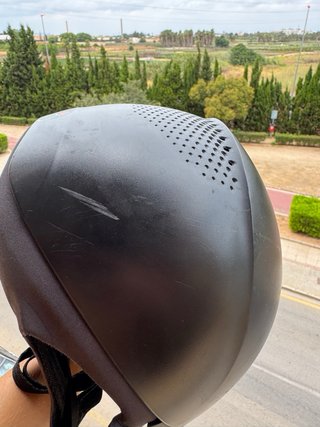 Casco Hípica Fouganza Negro