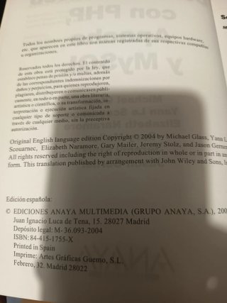 Libros programación antiguos