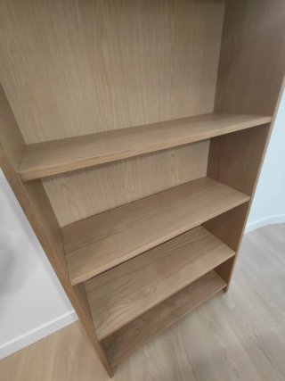 Scaffale Billy Ikea in legno