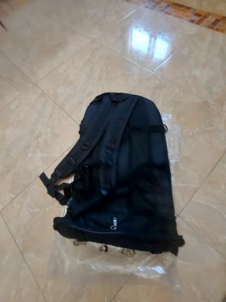 Mochila CHENGYANG extensible negra