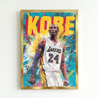 Quadro Kobe Bryant Lakers 24