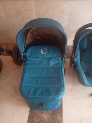 Carrito bebé capazo, grupo 0 y silla