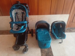 Carrito bebé capazo, grupo 0 y silla
