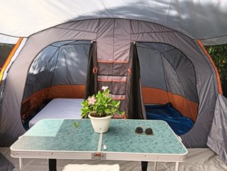 Alquiler de tienda de acampar