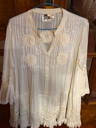 Vestido blanco mujer talla L