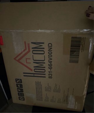 Mesita de noche ratán y madera