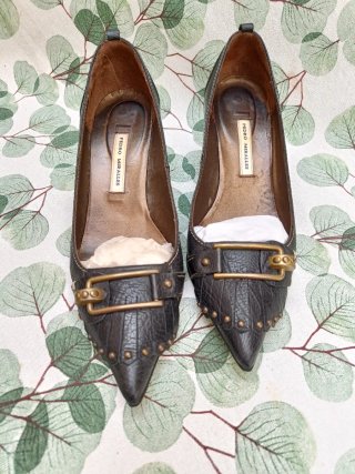 Zapatos Pedro Miralles Negros Piel Talla 37