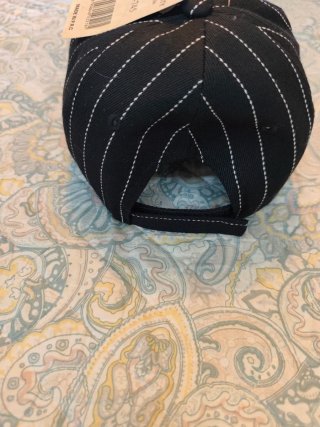 Gorra NY Béisbol Rayas Blancas