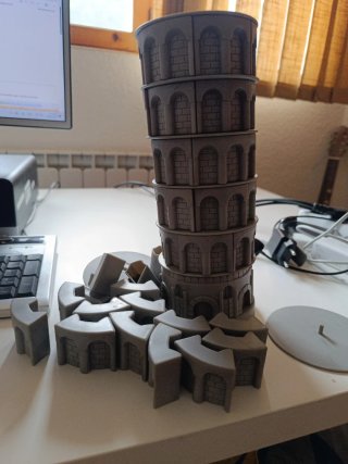 Puzzle 3D Torre de Pisa