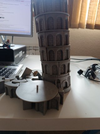 Puzzle 3D Torre de Pisa