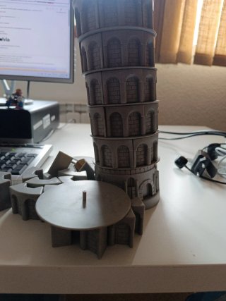 Puzzle 3D Torre de Pisa