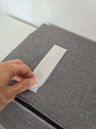 Banco scarpiera con cuscino grigio
