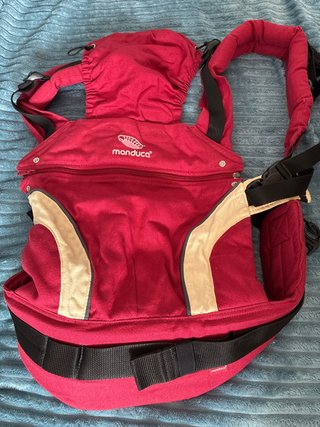 Manduca Mochila Portabebés Algodón Roja