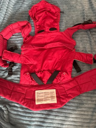 Manduca Mochila Portabebés Algodón Roja