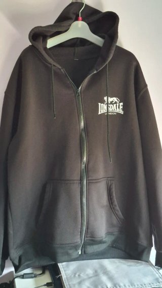 Sudadera Lonsdale Negra Talla XL