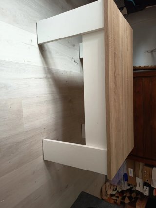 Mesa auxiliar elevable madera
