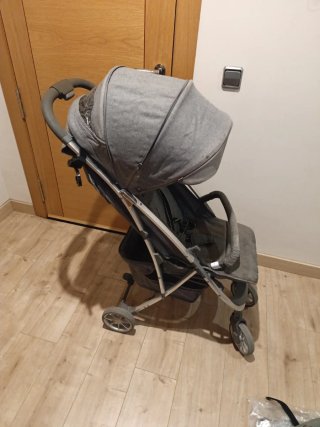 Carrito bebé Boop gris