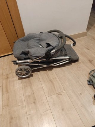 Carrito bebé Boop gris