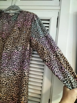 Conjunto Niza 2 piezas estampado leopardo