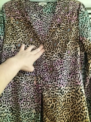 Conjunto Niza 2 piezas estampado leopardo