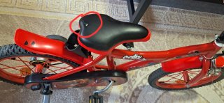 Bicicleta infantil roja Prodigiosa