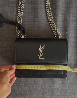 Bolso Saint Laurent Negro Cuero