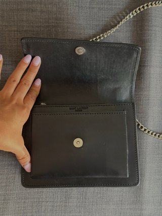 Bolso Saint Laurent Negro Cuero