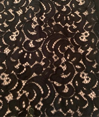 Vestido Ivanka Trump Negro Encaje Talla M