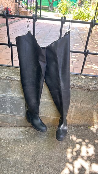 Botas de pesca altas hechas a mano T42