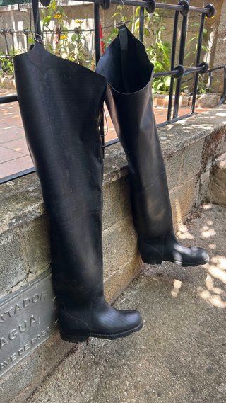 Botas de pesca altas hechas a mano T42