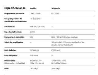 Boston Acoustics SoundWare XS 5.1