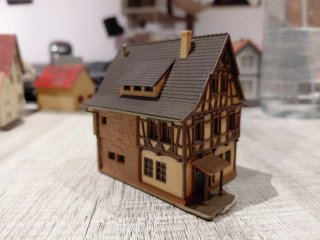 Casa in scala N per modellini