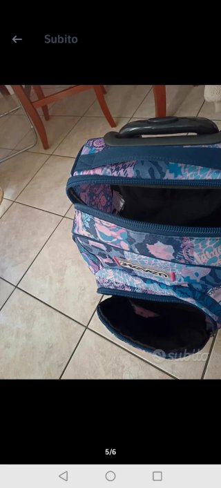 Zaino scuola trolley Seven.