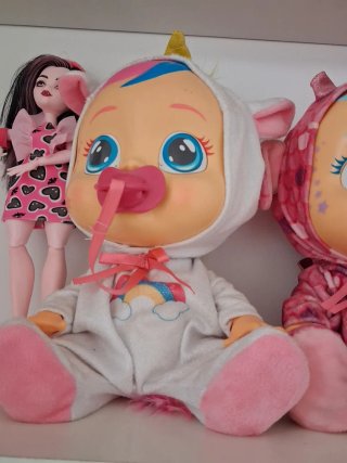 Muñeca Bebé Llorón Unicornio