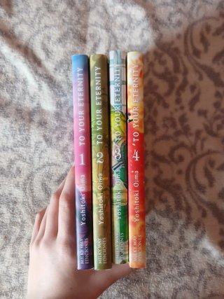 Mangas to your eternity n°1-4 y llavero