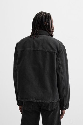 Cazadora Zara Negra Talla XL