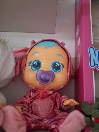 Muñeca Bebé Llorón con Chupete