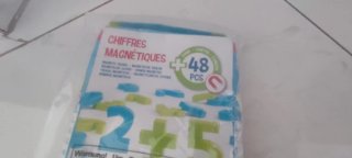Set Lettere e Numeri Magnetici Miniland