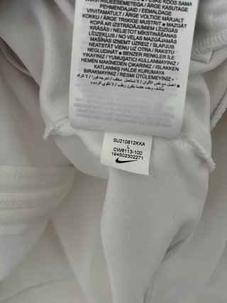 Chaqueta Malaga CF Nike Talla L Blanca