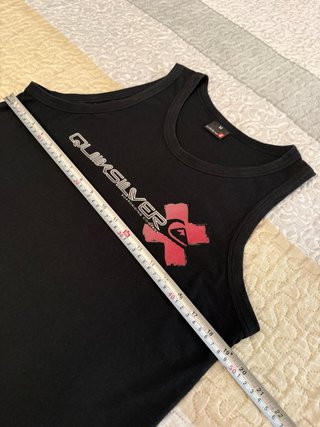 Camiseta Quiksilver Tirantes Negra Talla M