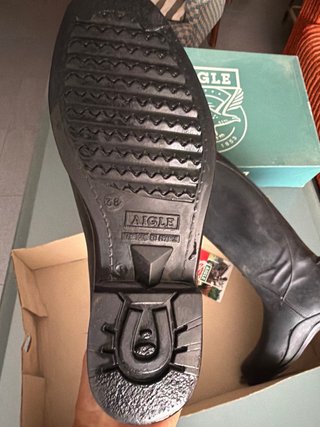 Botas de montar Aigle negras