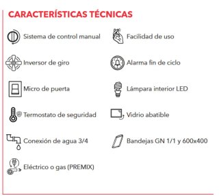Horno Gastronómico STG 51 M (fm industrial)
