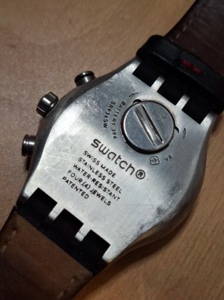 Orologio Swatch Cronografo Nero