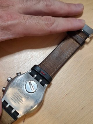 Orologio Swatch Cronografo Nero