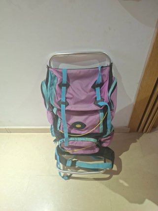 Mochila de acampada infantil