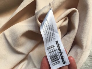 Jersey Adolfo Dominguez cuello alto beige T.36