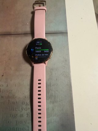 Reloj Garmin Dorado y Rosa