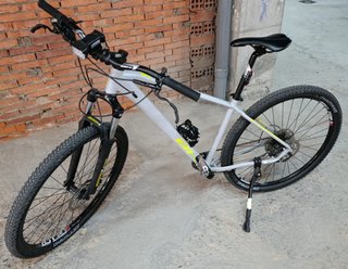 Bicicleta Montaña Gris
